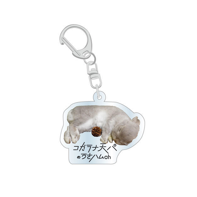 ぽぽちゃんの松ぼっくり アクリルキーホルダー