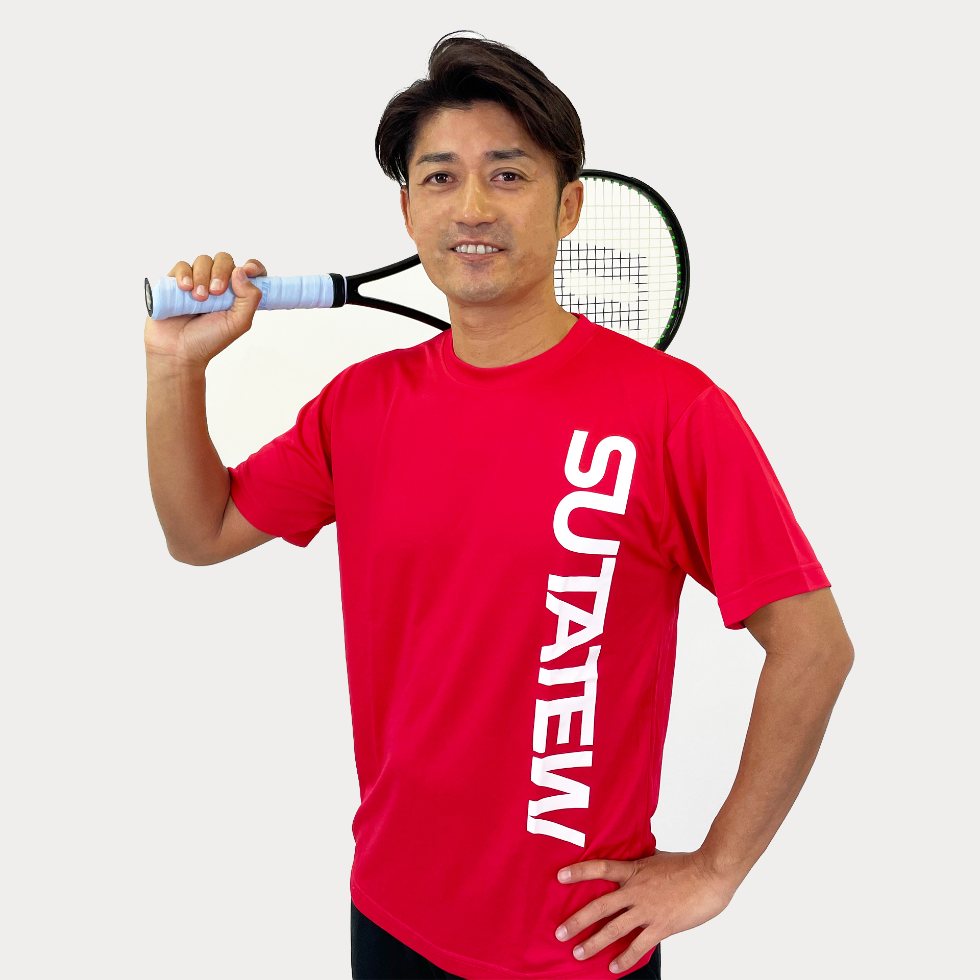 SUTATENIロゴ ドライTシャツ