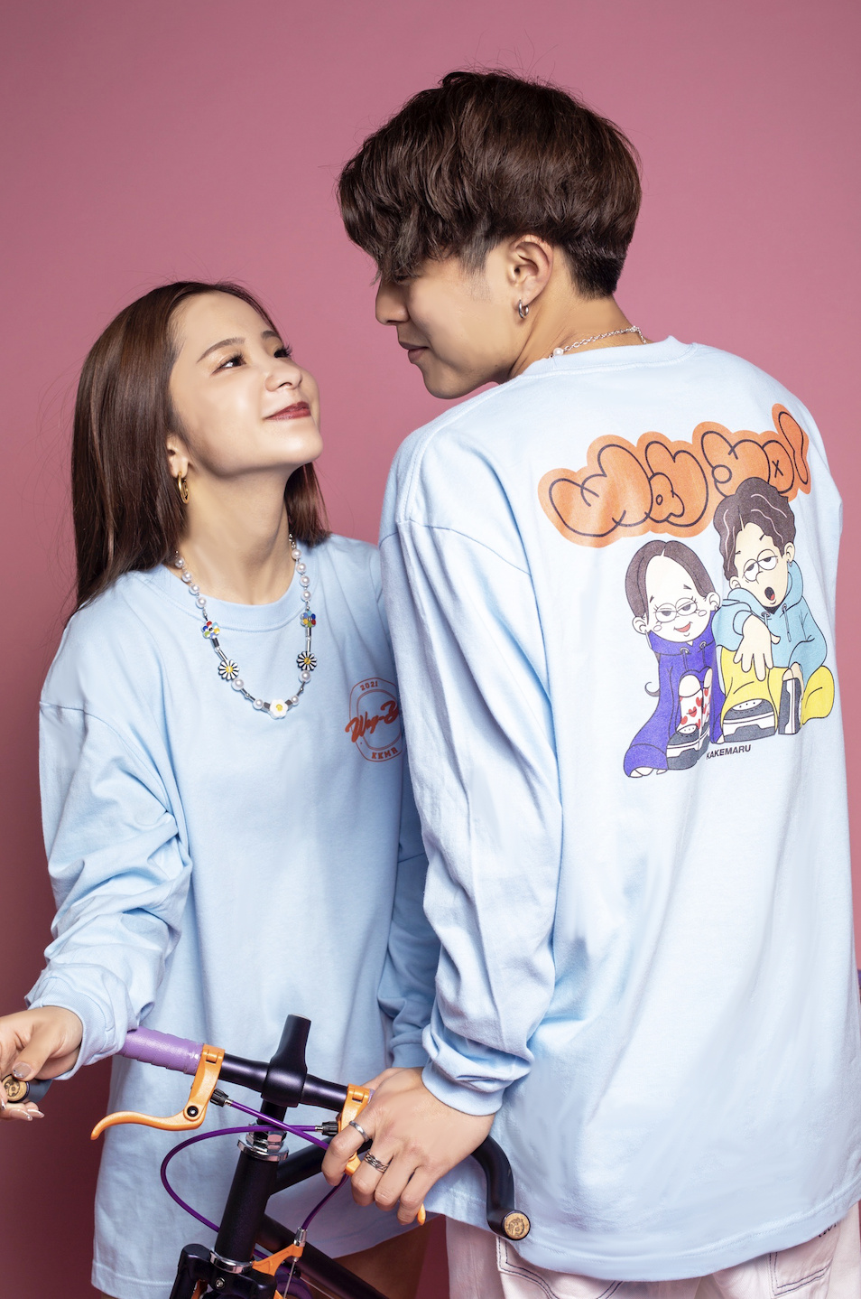 【ADLV】 CARTOON CHINCHILLA LONG SLEEVE T-SHIRT / 追跡付 acme de la vie