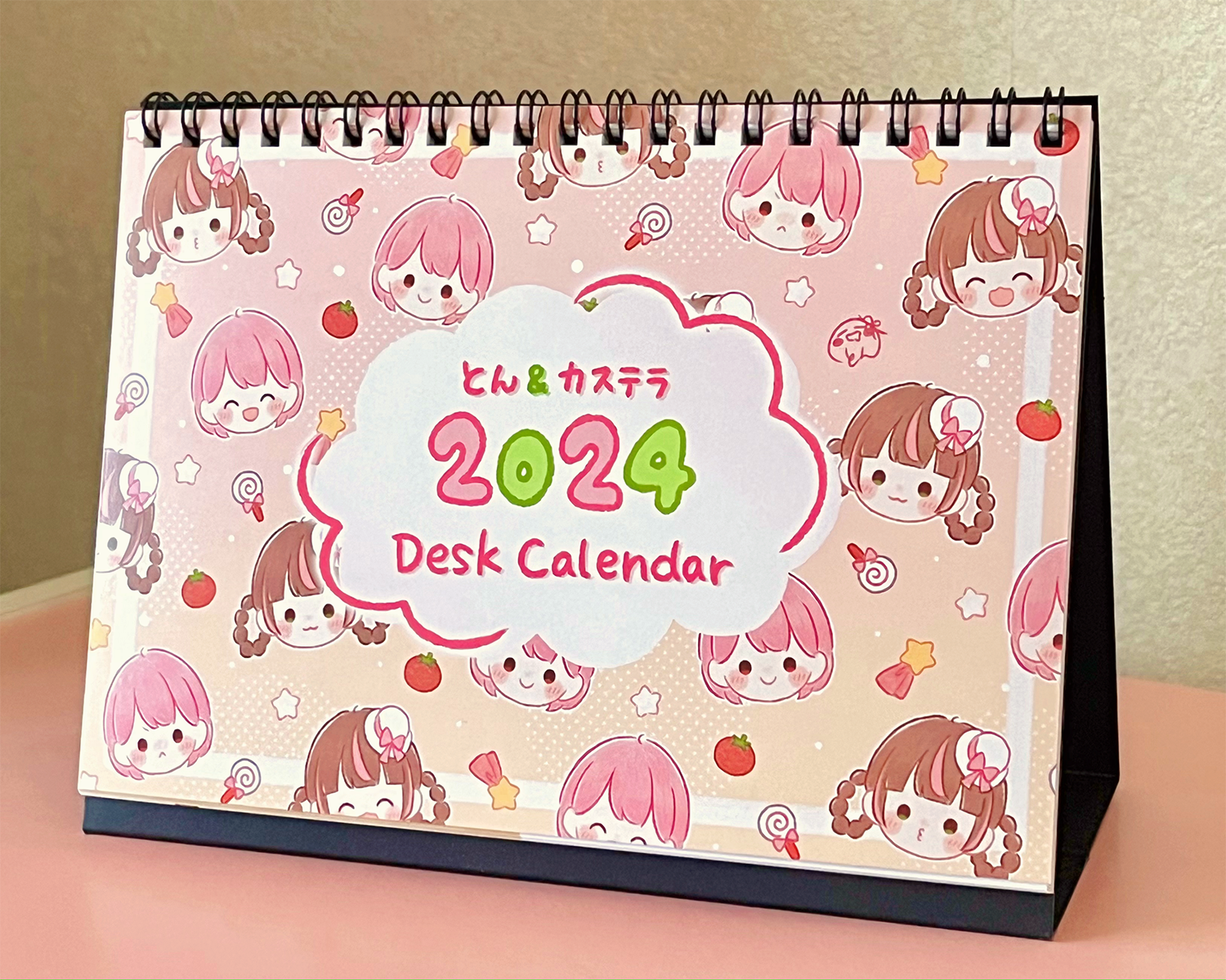 とん＆カステラ2024 Desk Calendar