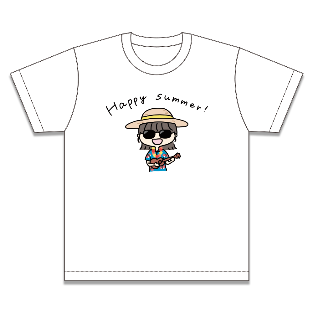 【ともかほちゃんねる】Happy summer Tシャツ