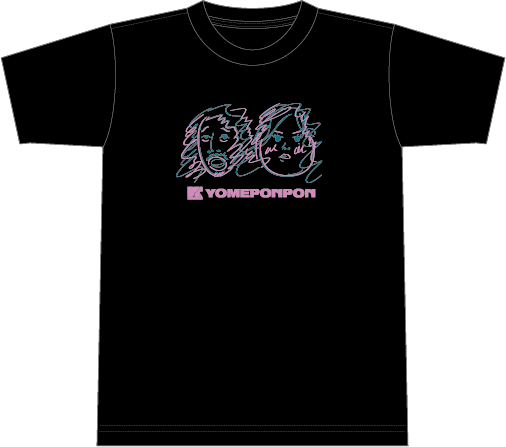 YOME PONPON Tシャツ、ステッカーセット