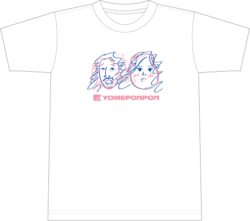 YOME PONPON Tシャツ、ステッカーセット