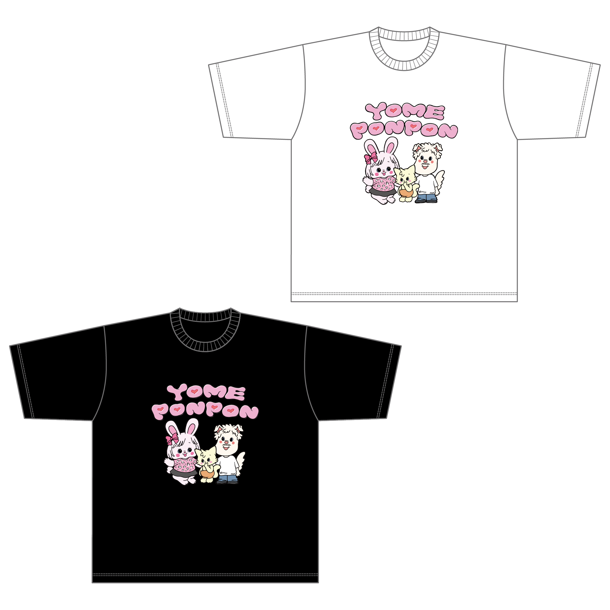 ※受注商品※【ヨメポンポン】かなみ生誕祭記念Tシャツ