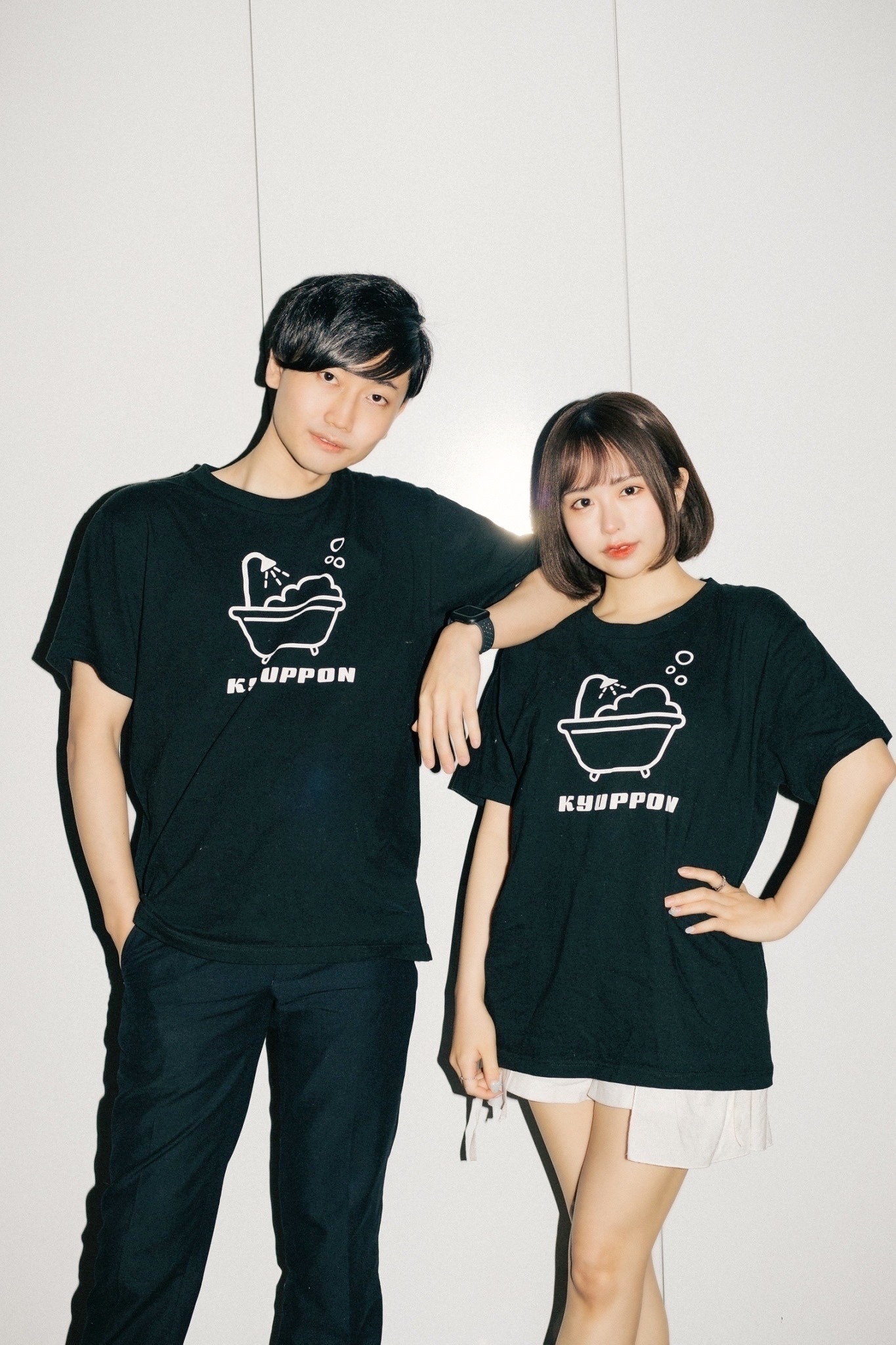 ぽんずtシャツ Black きゅっぽんちゃんねる Bitstar Store ビットスターストア